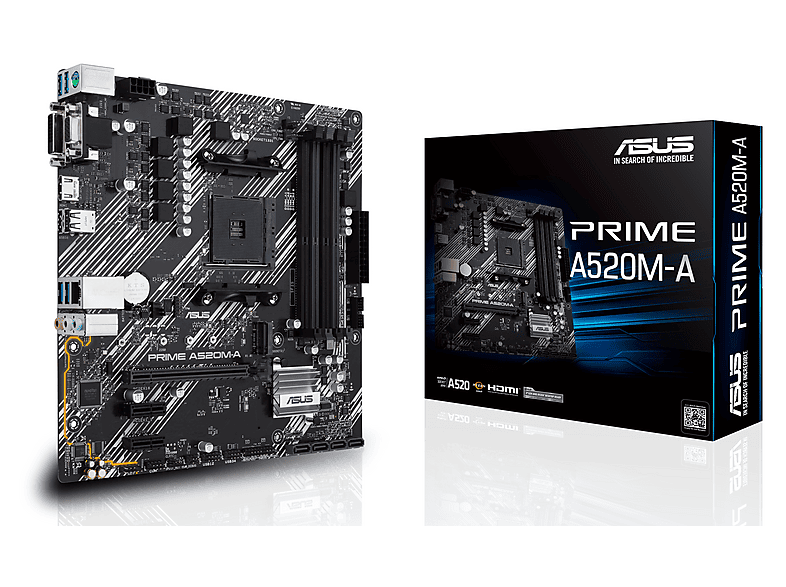 ASUS PRIME A520M-A II/CSM Mainboard Mehrfarbig