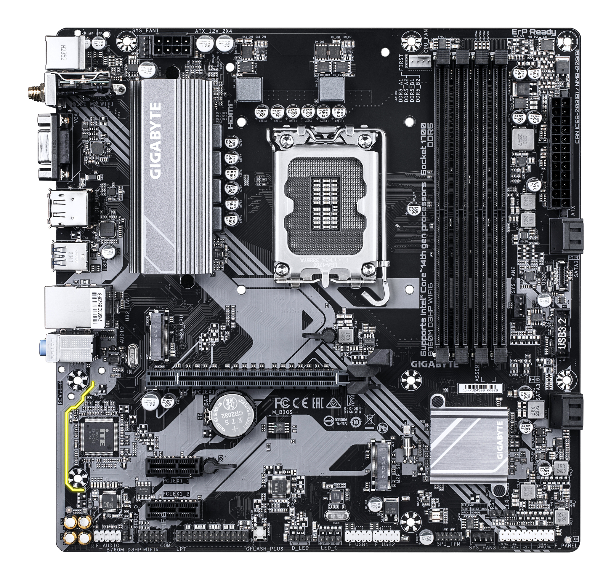 Gigabyte B760M D3HP Wi-Fi6 DDR5