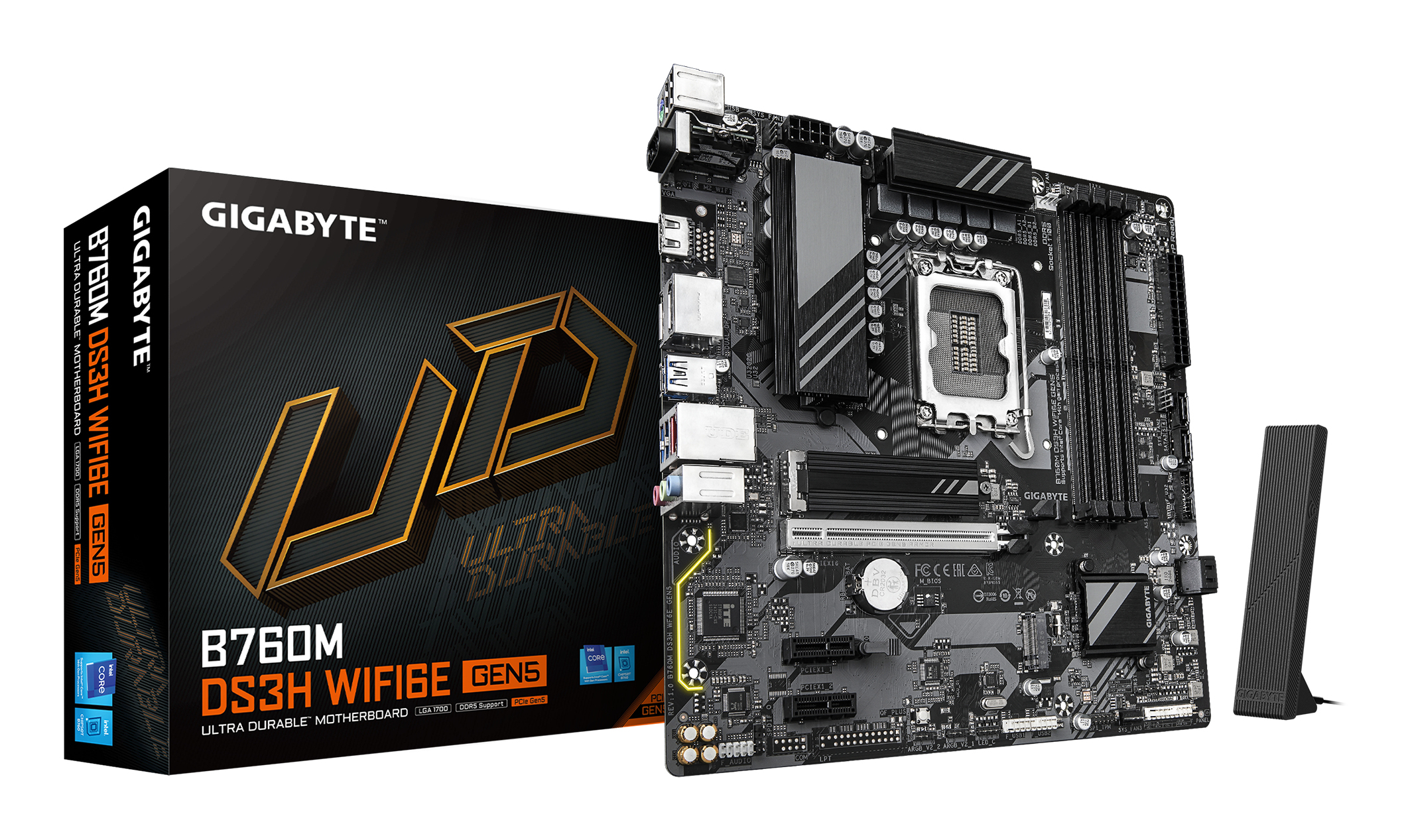 GIGABYTE B760M-DS3H WIFI6E GEN5 DDR5