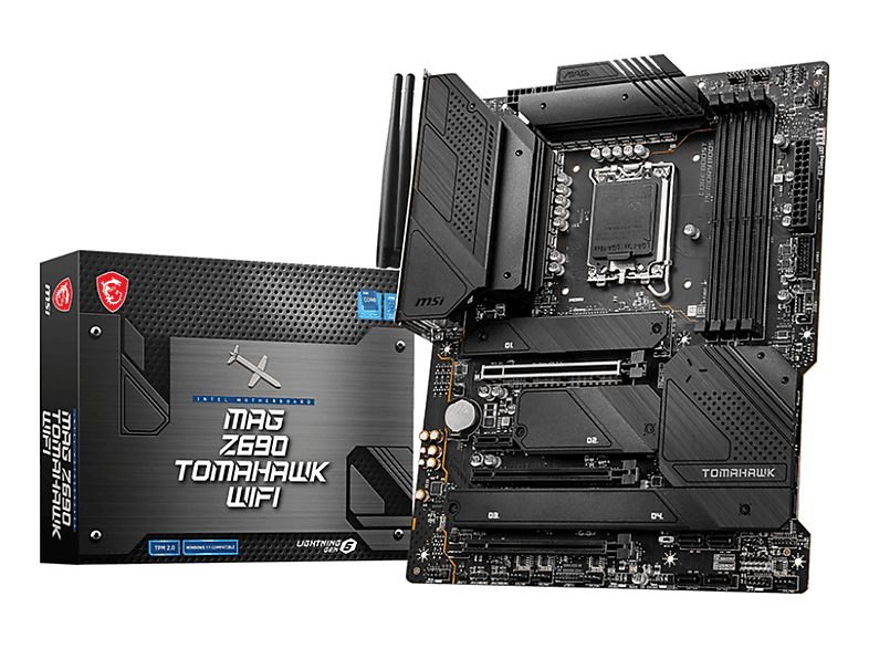 MSI MAG Z690 TOMAHAWK WIFI Mainboards schwarz