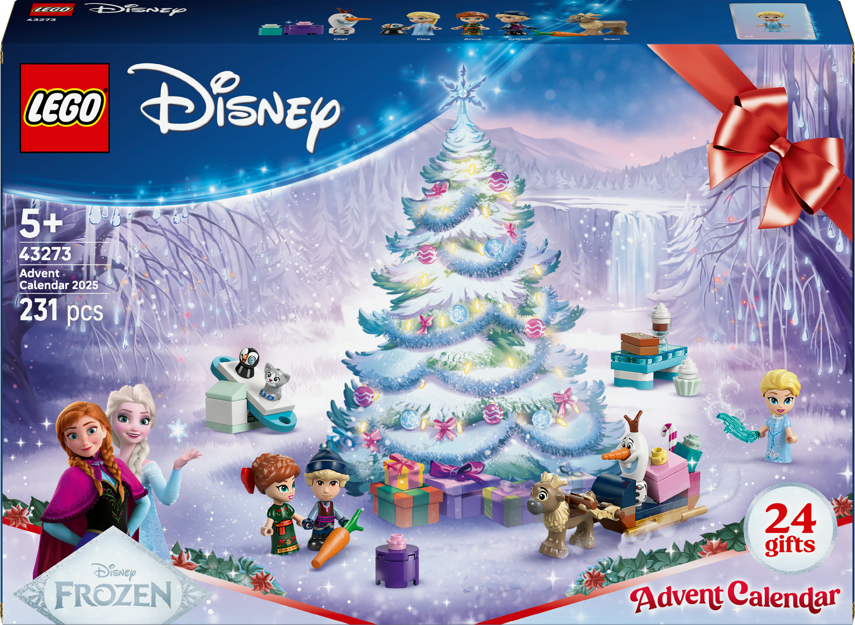 LEGO Disney 2025 Yılbaşı Takvimi 43273