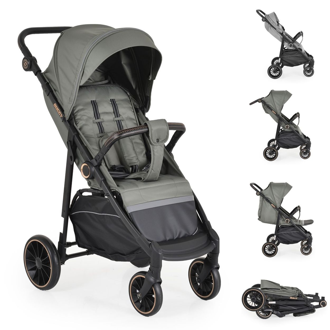 MONI Sommer Kinderwagen grau | MediaMarkt