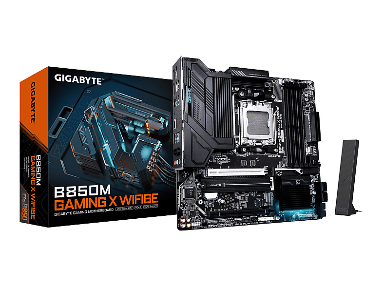 GIGABYTE B850M GAMING X WF6E 1.0 B850M DDR5 Micro-ATX Anakart