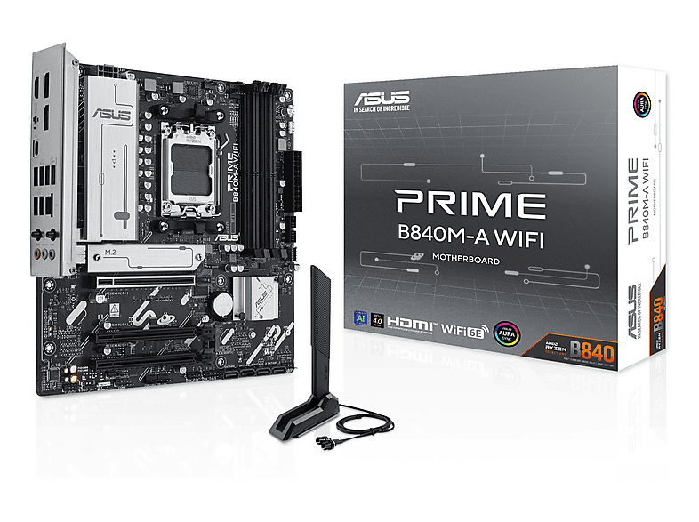 ASUS PRIME B840M-A Wi-Fi AMD B840 DDR5 micro ATX Anakart