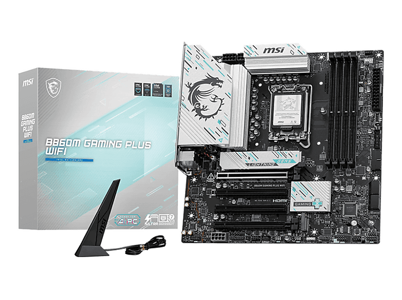 MSI B860M GAMING PLUS Wi-Fi B860 DDR5 MATX Anakart