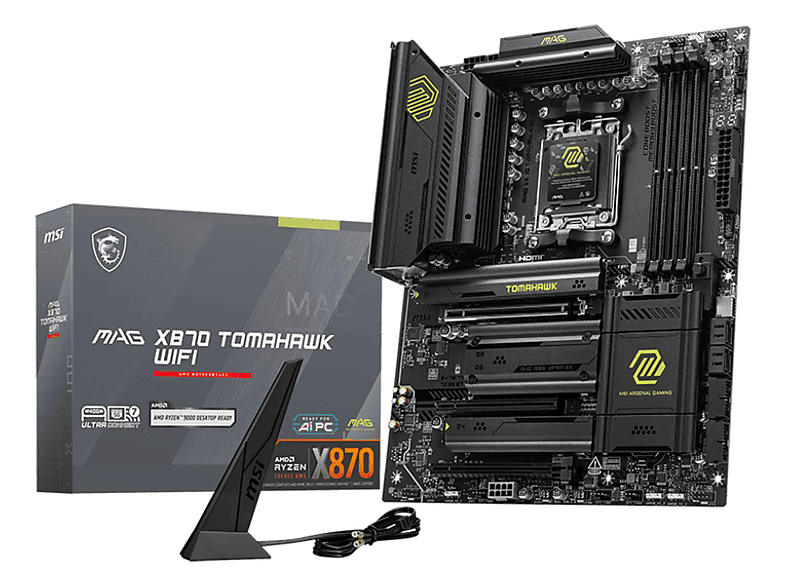 MSI MAG X870 Tomahawk Wifi (X870,AM5,ATX,DDR5) Mainboard schwarz