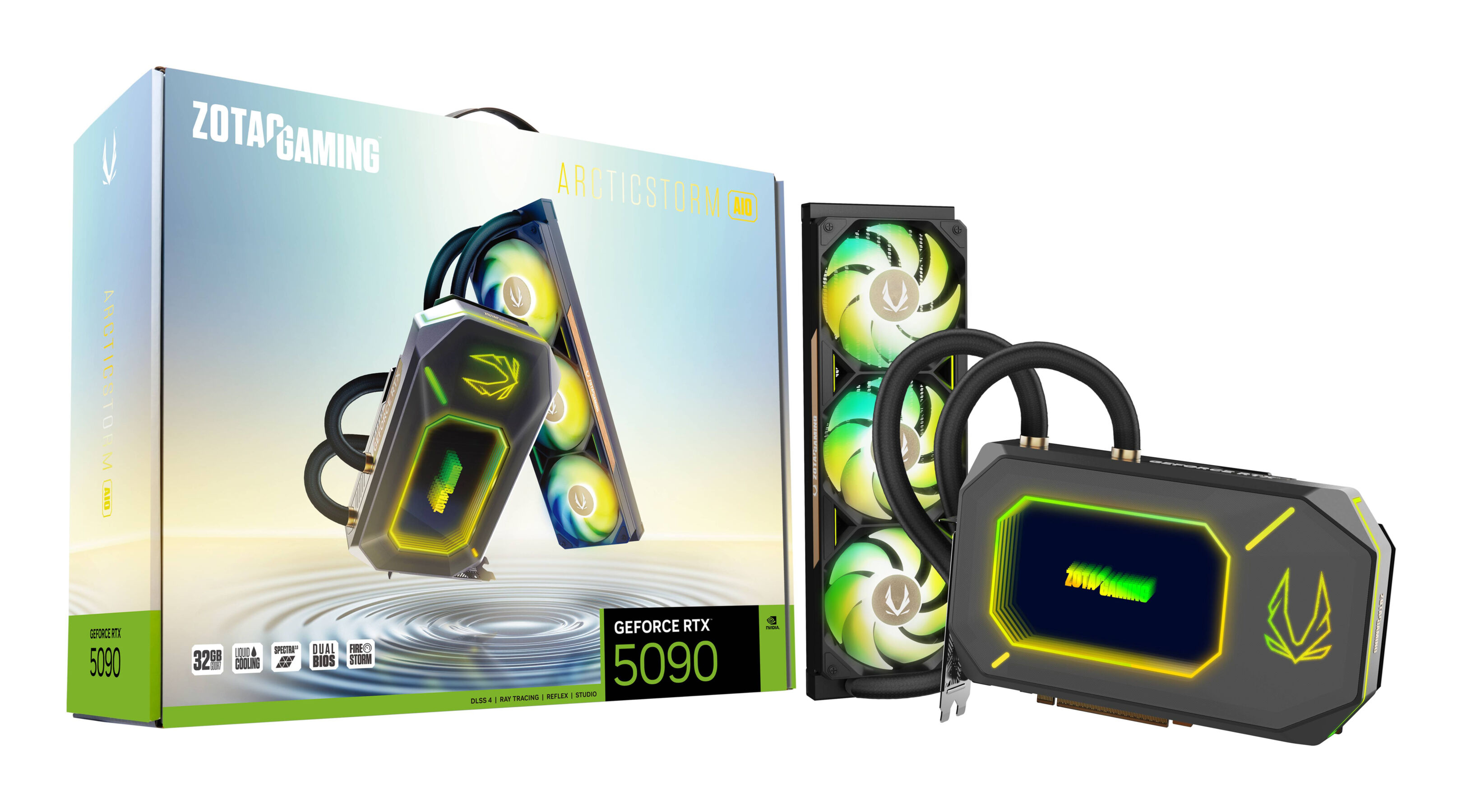 ZOTAC GAMING GeForce RTX 5090 32 GB GDDR7 ARCTICSTORM AIO, SCHEDA