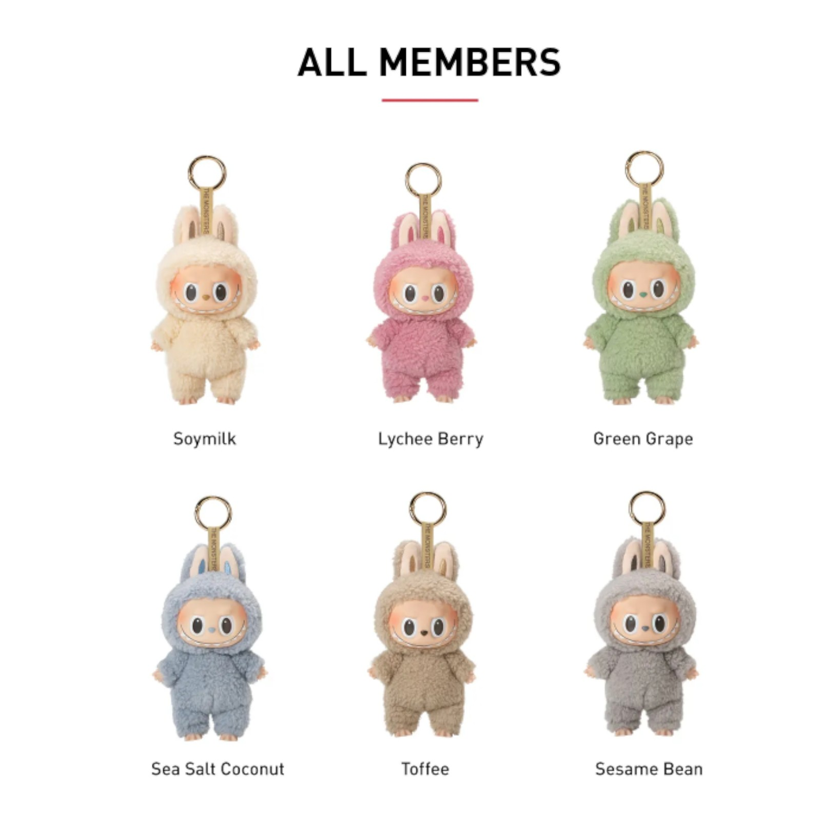 POP MART Labubu – Exciting Macarons 6er Blindbox-Set Sammelfigur