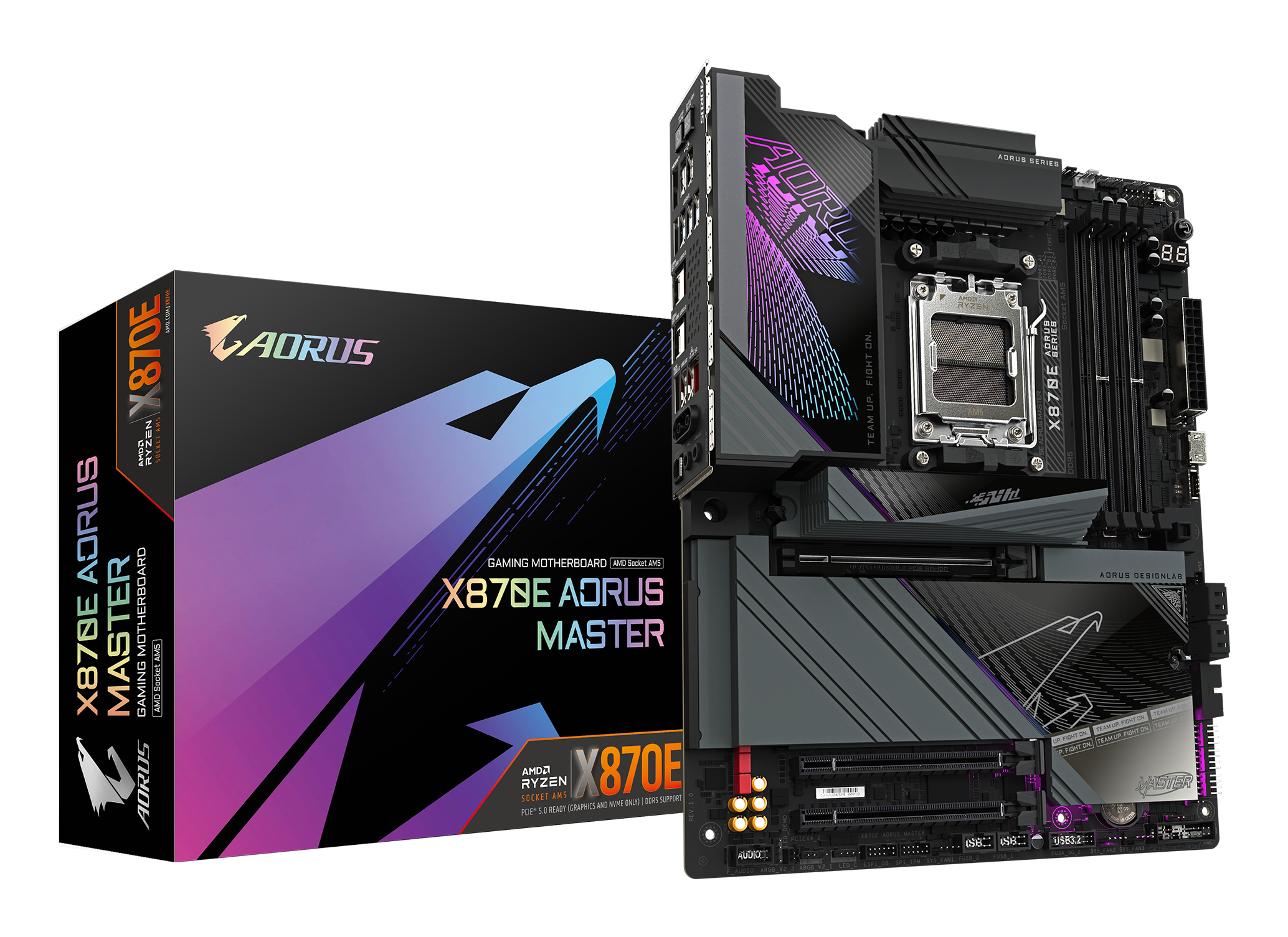 新品未使用　GIGABYTE X870E AORUS PRO GIGABYTE X870E AORUS PRO-Mainboard - Unterstützt AMD Ryzen 9000