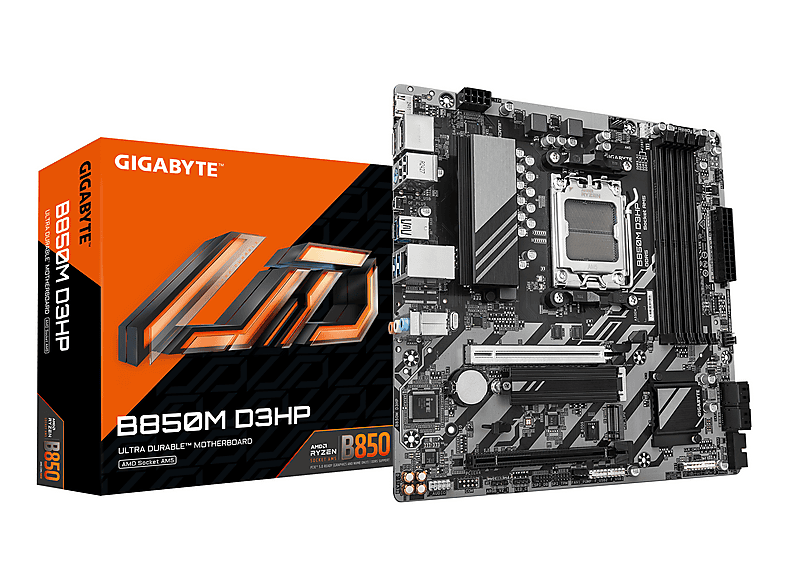 GIGABYTE PB11154635 AMD B850 DDR5 Micro ATX Anakart