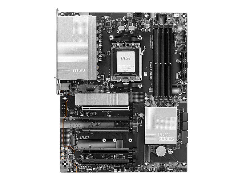 MSI PRO B840-P WIFI Mainboard silber