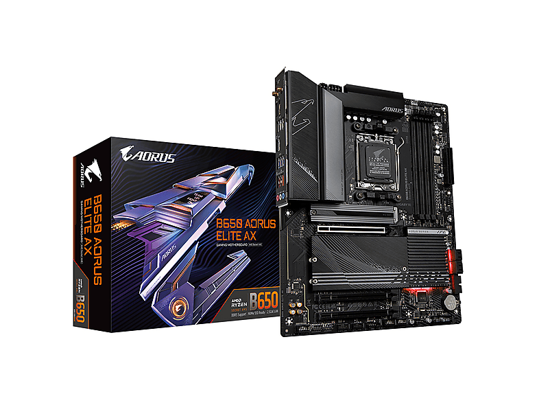 GIGABYTE B650 AORUS ELITE AX 1.0 Mainboards schwarz