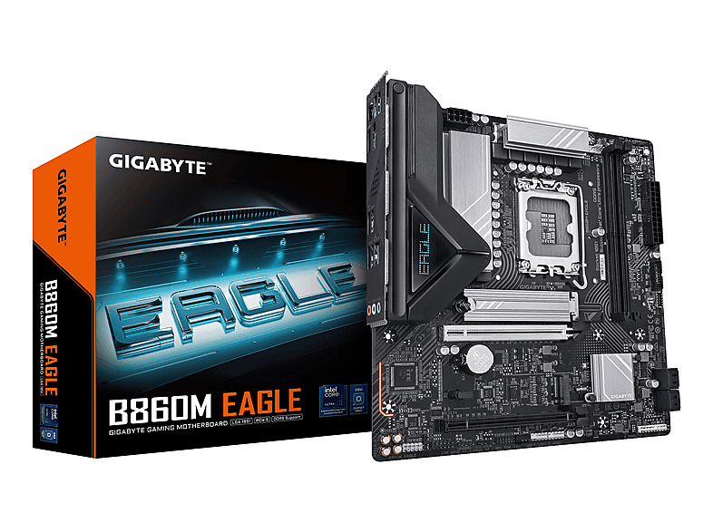 GIGABYTE B860M EAGLE Ciemny brąz