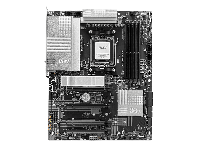 MSI PRO B850-P WIFI Mainboard Schwarz