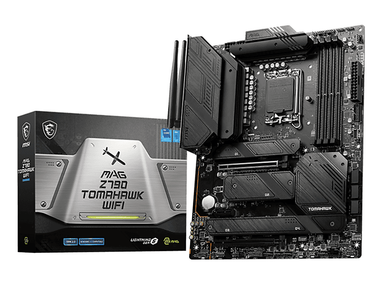 MSI MAG Z790 TOMAHAWK WIFI Mainboard Schwarz