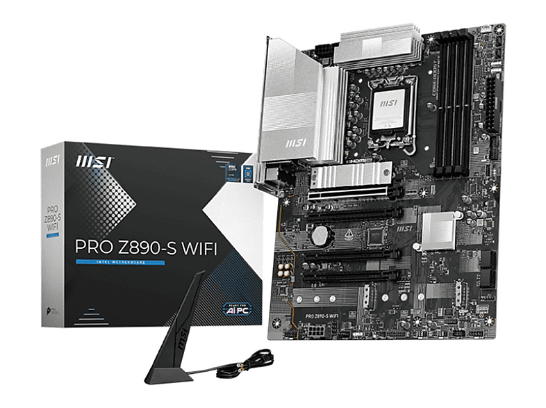 MSI PRO Z890-S WIFI Mainboard Schwarz