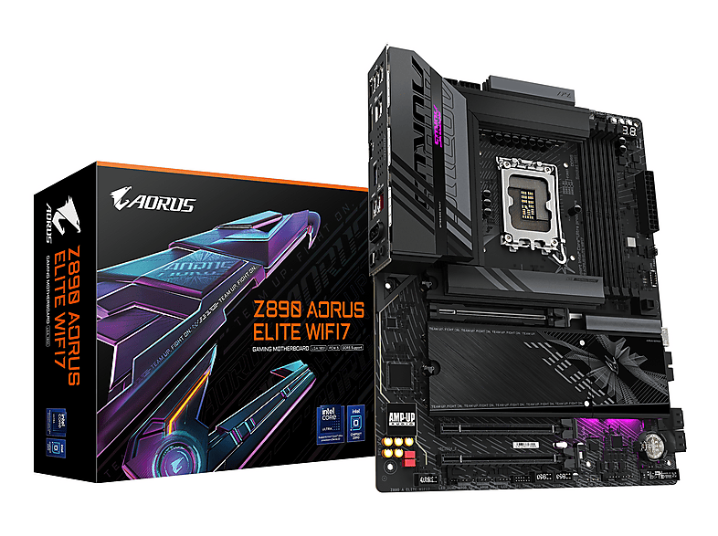 GIGABYTE Z890 A Elite WIFI7 (Z890,S1851,ATX,DDR5) Mainboard Schwarz