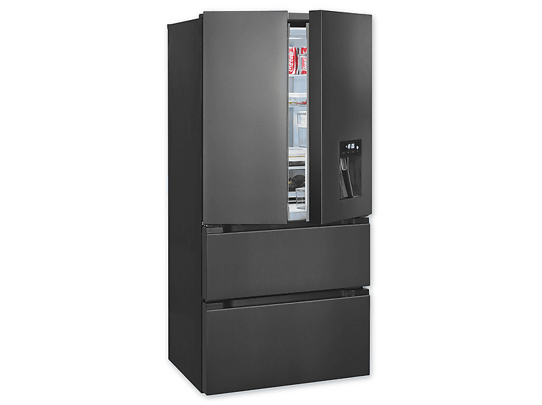 EXQUISIT FD5490-160-WS-202E inoxlook-az Frenchdoor (E, 1830 mm hoch, inoxlook-az)