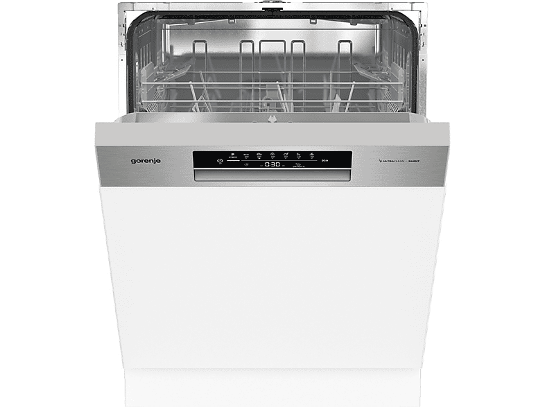 GORENJE GI642E90X Spülmaschinen (teilintegrierbar (Besteckschublade, 598 mm breit, 47 dB (A), E)