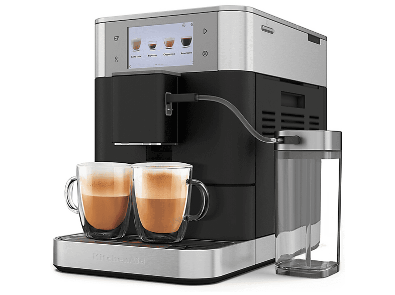 KITCHENAID 5KES8558EBK Kaffeevollautomat GUSSEISEN SCHWARZ