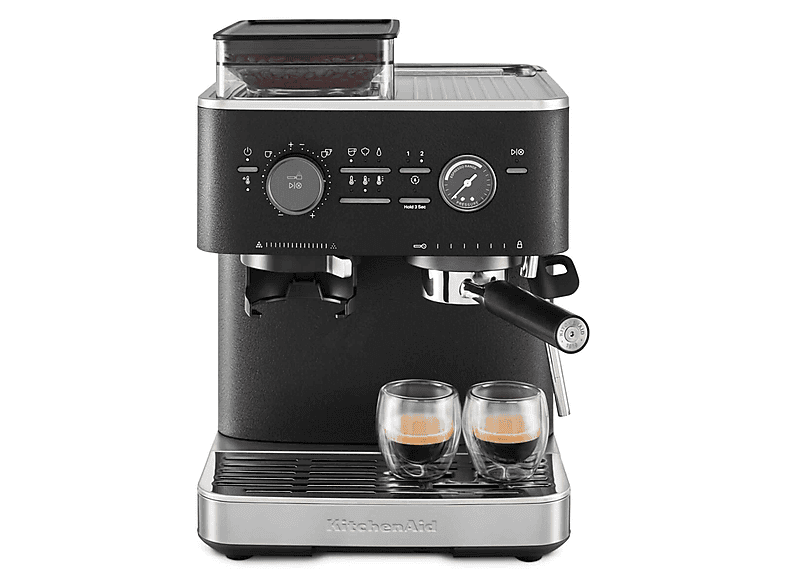 KITCHENAID 5KES6551EBK Espressomaschine GUSSEISEN SCHWARZ