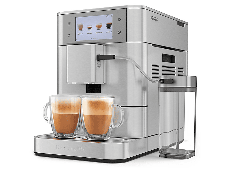 KITCHENAID 5KES8558ESX Kaffeevollautomat EDELSTAHL