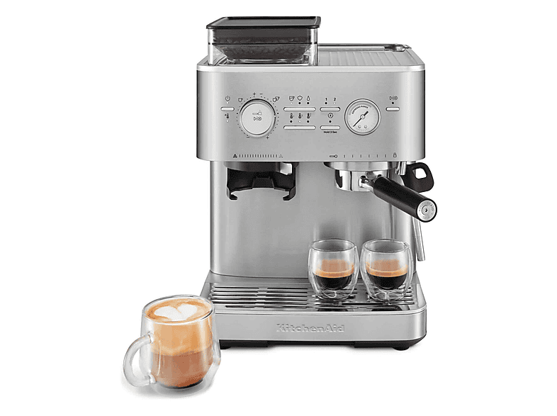 KITCHENAID 5KES6551ESX Espressomaschine EDELSTAHL