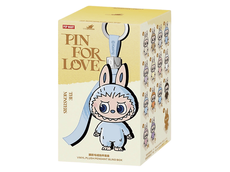 【❤️】LABUBU-PIN FOR LOVE- POP MART Labubu PIN FOR LOVE SERIES Blind box (A-M) Plüschtier