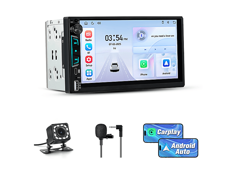 Doppel Din Carplay