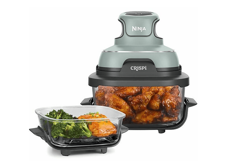 NINJA CRISPI Heißluftfritteuse 1700 Watt grün