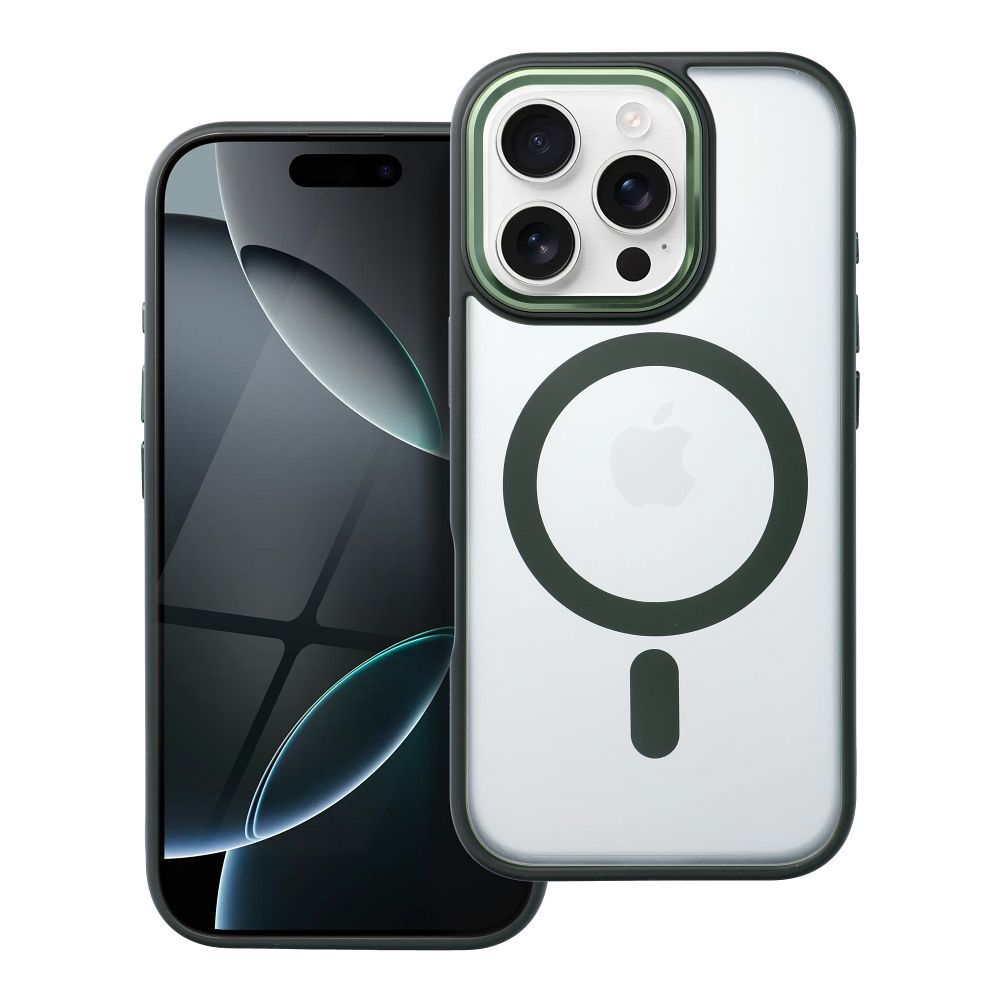 Zwei Smartphones, eines mit Schutzhülle. Die Hülle ist transparent mit grüner Umrandung. Das Telefon links ist schwarz.