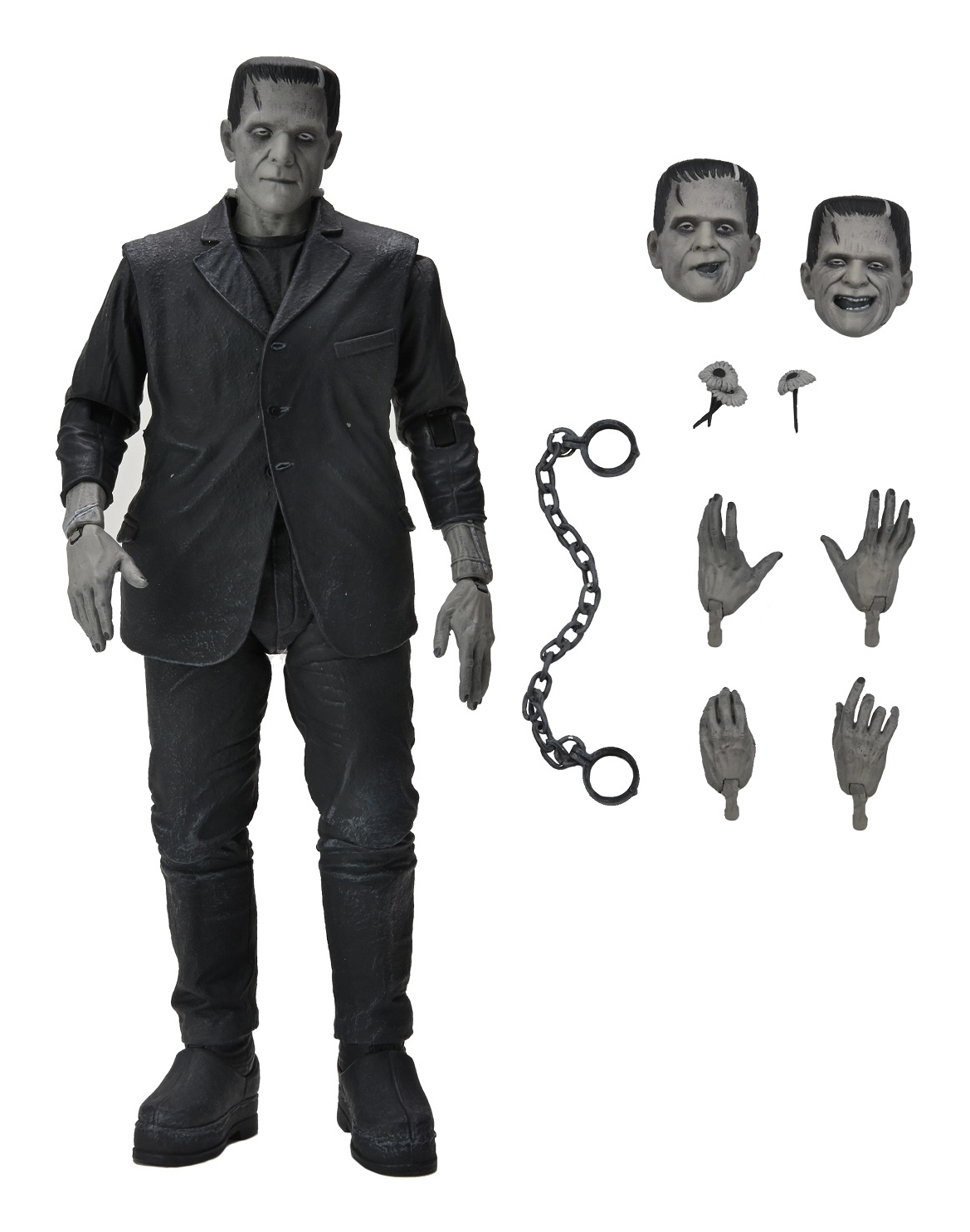 NECA Universal Monsters - Ultimate Frankenstein's Monster (Black & White) Figür