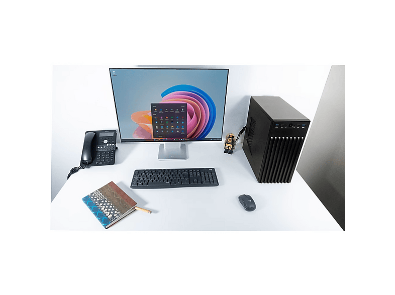 i5+16GBメモ+新SSD256GB+HDD500GB/Wi-Fi/Win11 PC sobremesa | BLEU JOUR Workstations, Intel® Core™ i5-14400F, 16