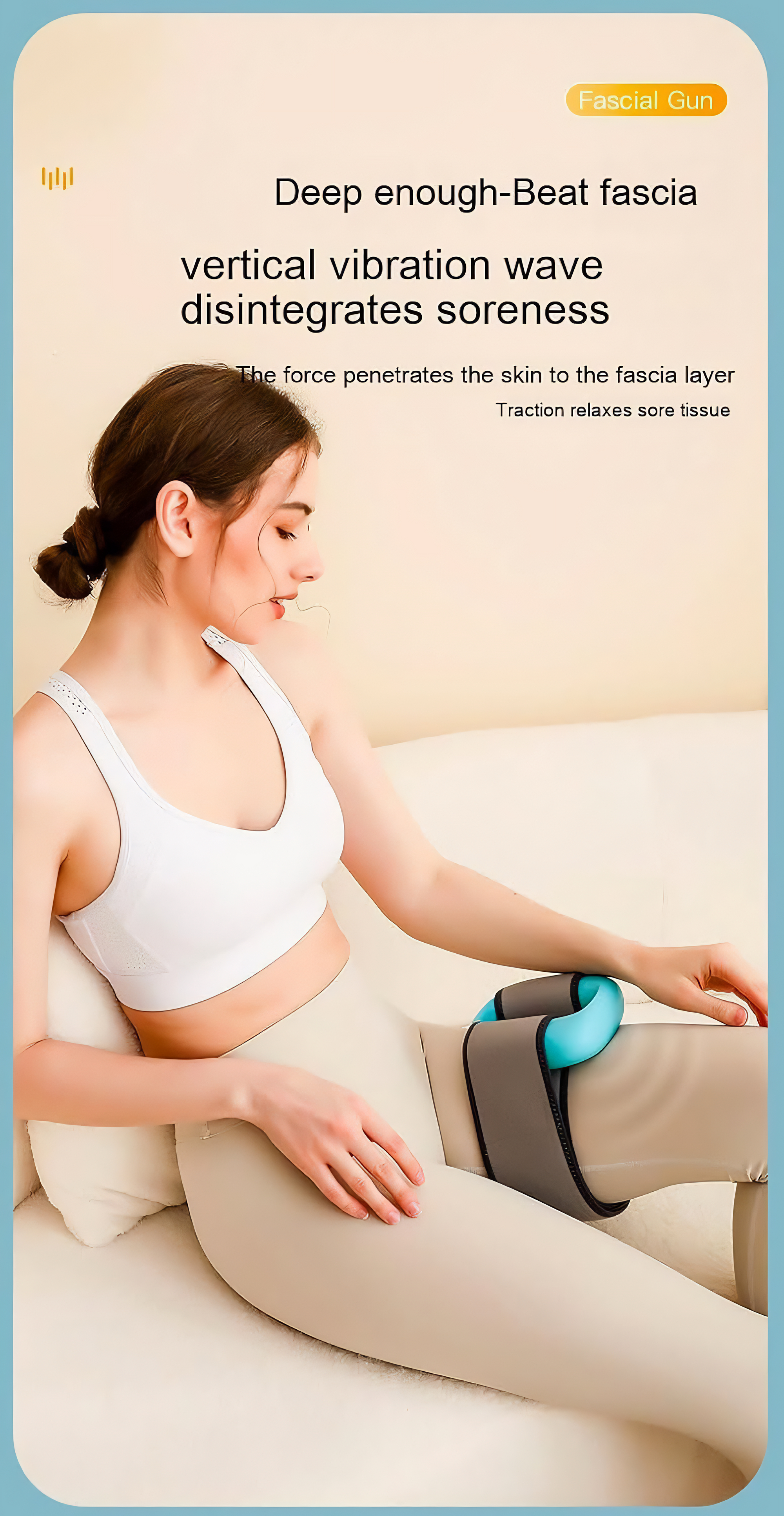 sexpuppe erwacht zum leben SYNTEK Professioneller Muskelmassage-Faszienring – Multifunktionaler  Vibrations 5 Intensitätsstufen Massagegerät