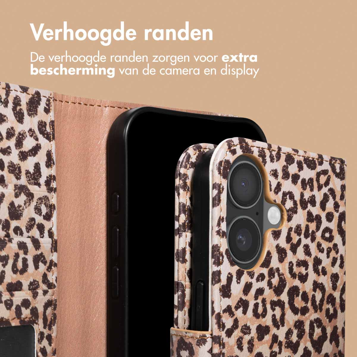 JASBON Custodia Per IPhone 13 (6,1") Con Cinturino Regolabile – Trasparente E Resistente Con Cordino