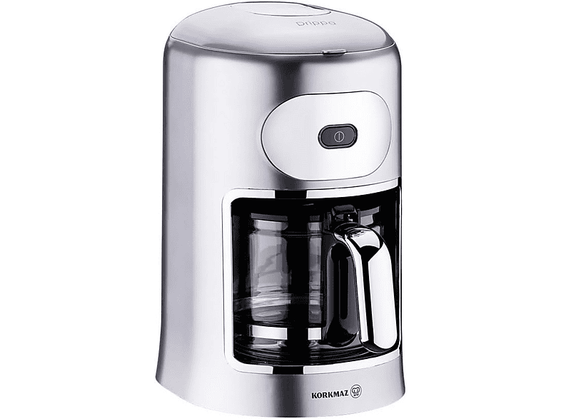 KORKMAZ Drippa A864-02 Tek Tuşlu Filtre Kahve Makinesi Inox Fiyat