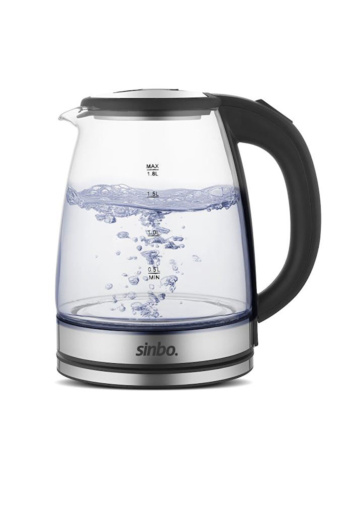 SINBO SK-8033 Cam 1.8 l Su Isıtıcısı Şeffaf