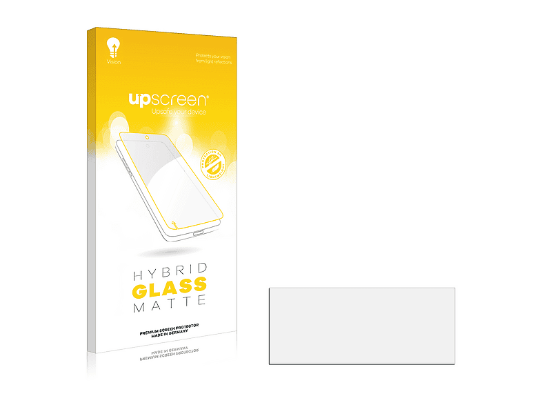 Upscreen Entspiegelungs-Schutzglas Für Rollei Viltrox DC-X3 6" - 9H Kratzfest