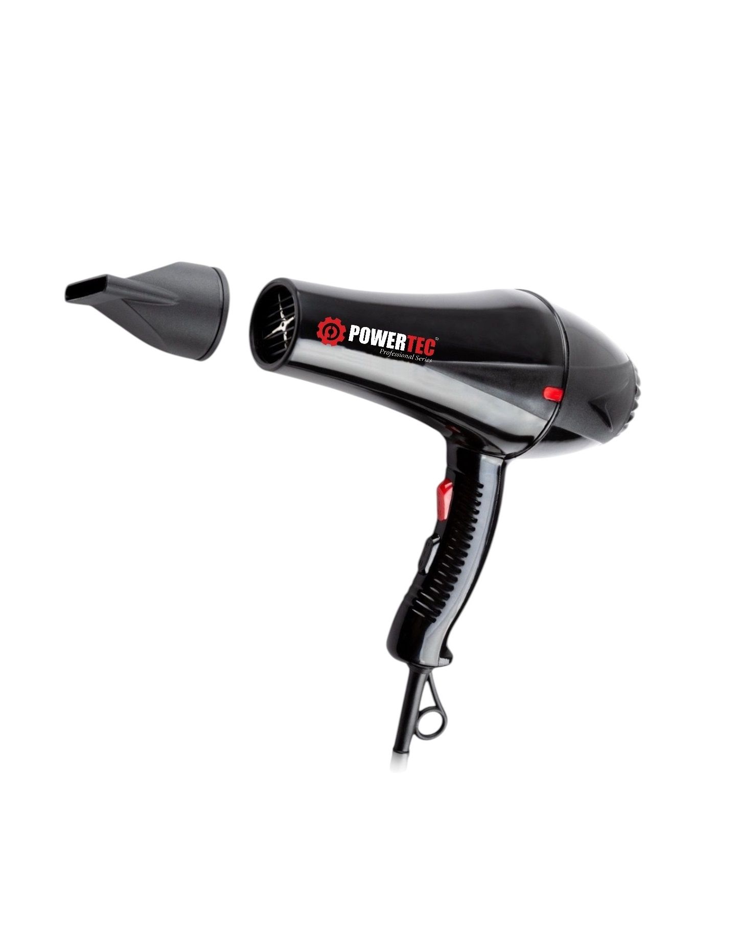POWERTEC TR-901 Profesyonel 1900 W Saç Kurutma Makinesi Siyah