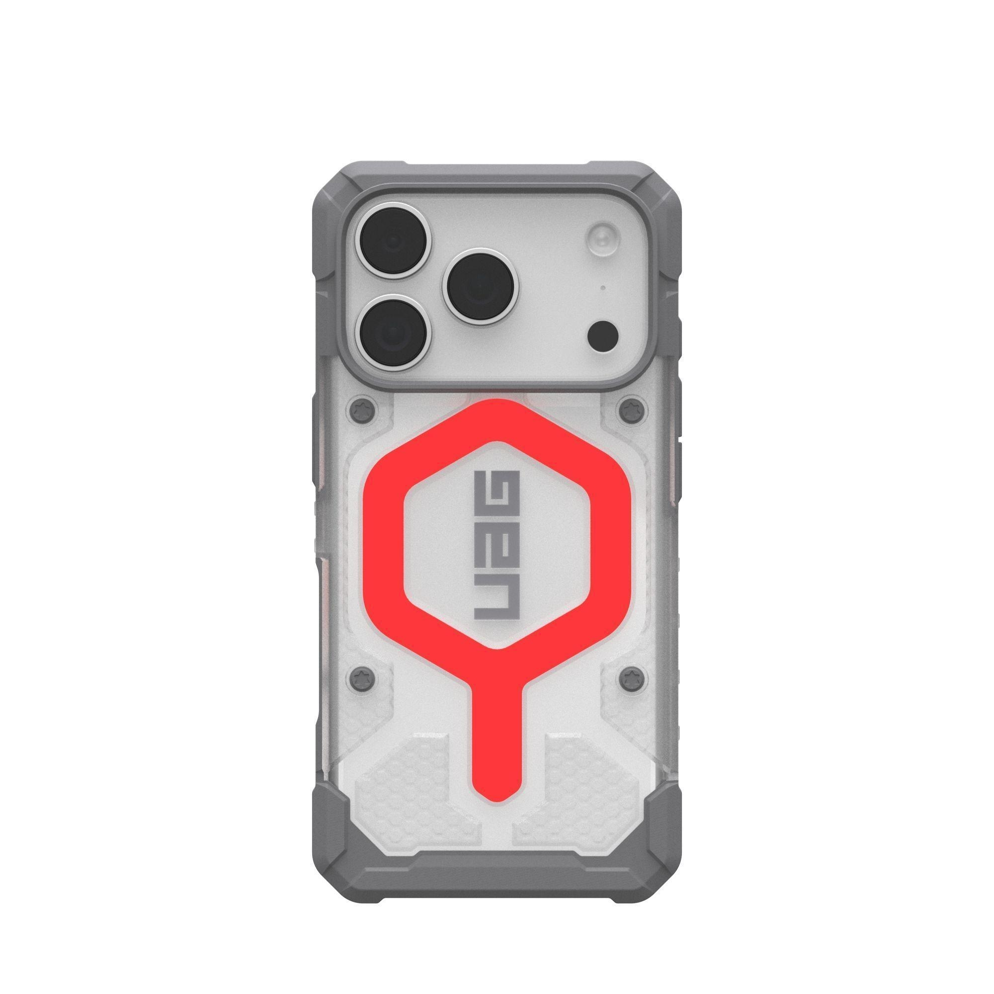 URBAN ARMOR GEAR Pathfinder MS Case / Lanyard, Backcover, Apple, iPhone 17  Pro, active lava (rot) (transparent) & schwarz/graphite | MediaMarkt