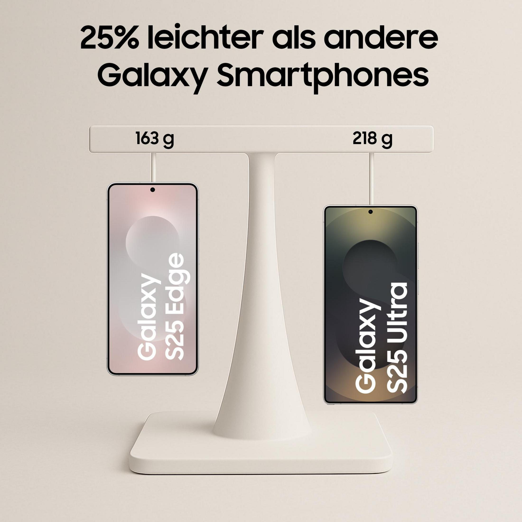 Obraz przedstawia dwa telefony zawieszone na wadze. Jeden pokazuje 163g, drugi 218g. Tekst: 25% lżejszy niż inne.