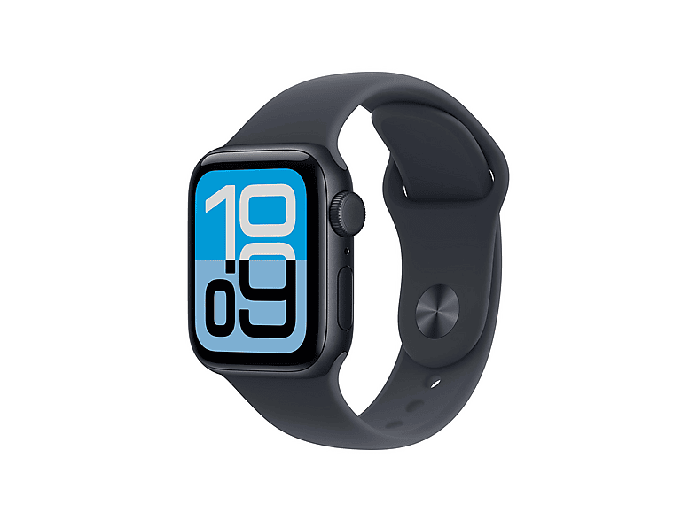 APPLE SE 3 CELL 40 MID ALU MID S/M Smartwatch Aluminium Fluorelastomer, 130-180 mm, Mitternacht