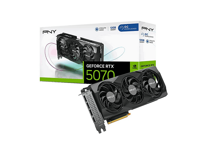 PNY GeForce RTX 5070 (NVIDIA, Grafikkarte)