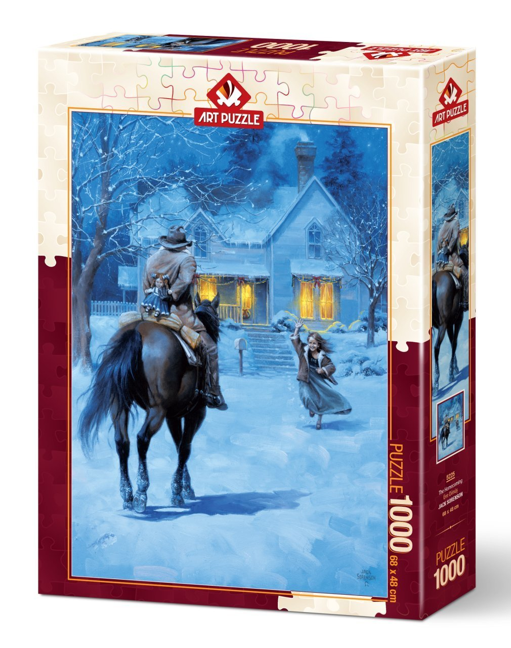 ART PUZZLE Eve Dönüş 5225 1000 Parça Puzzle