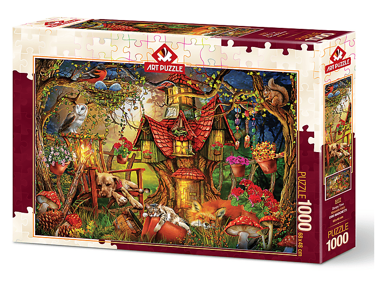 ART PUZZLE Miskinlik Vakti 1000 Parça Puzzle