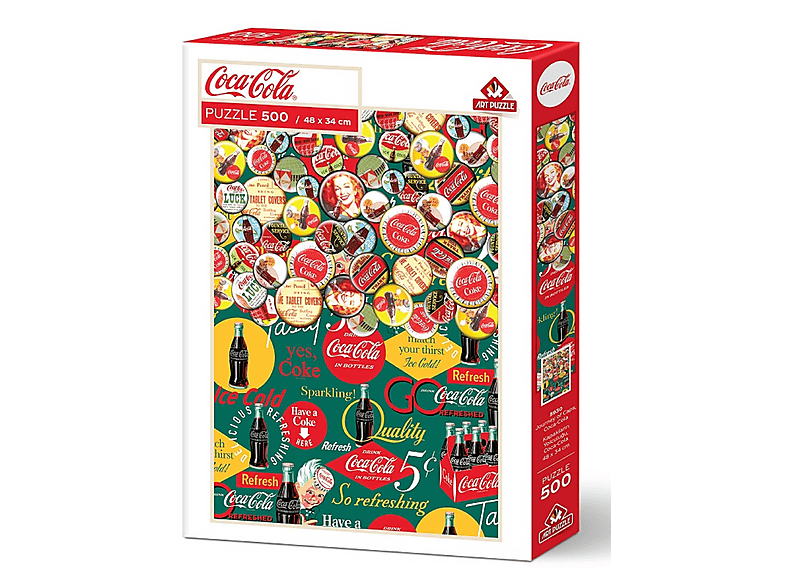 ART PUZZLE Coca-Cola Kapakların Yolculuğu 500 Parça Puzzle Fiyat