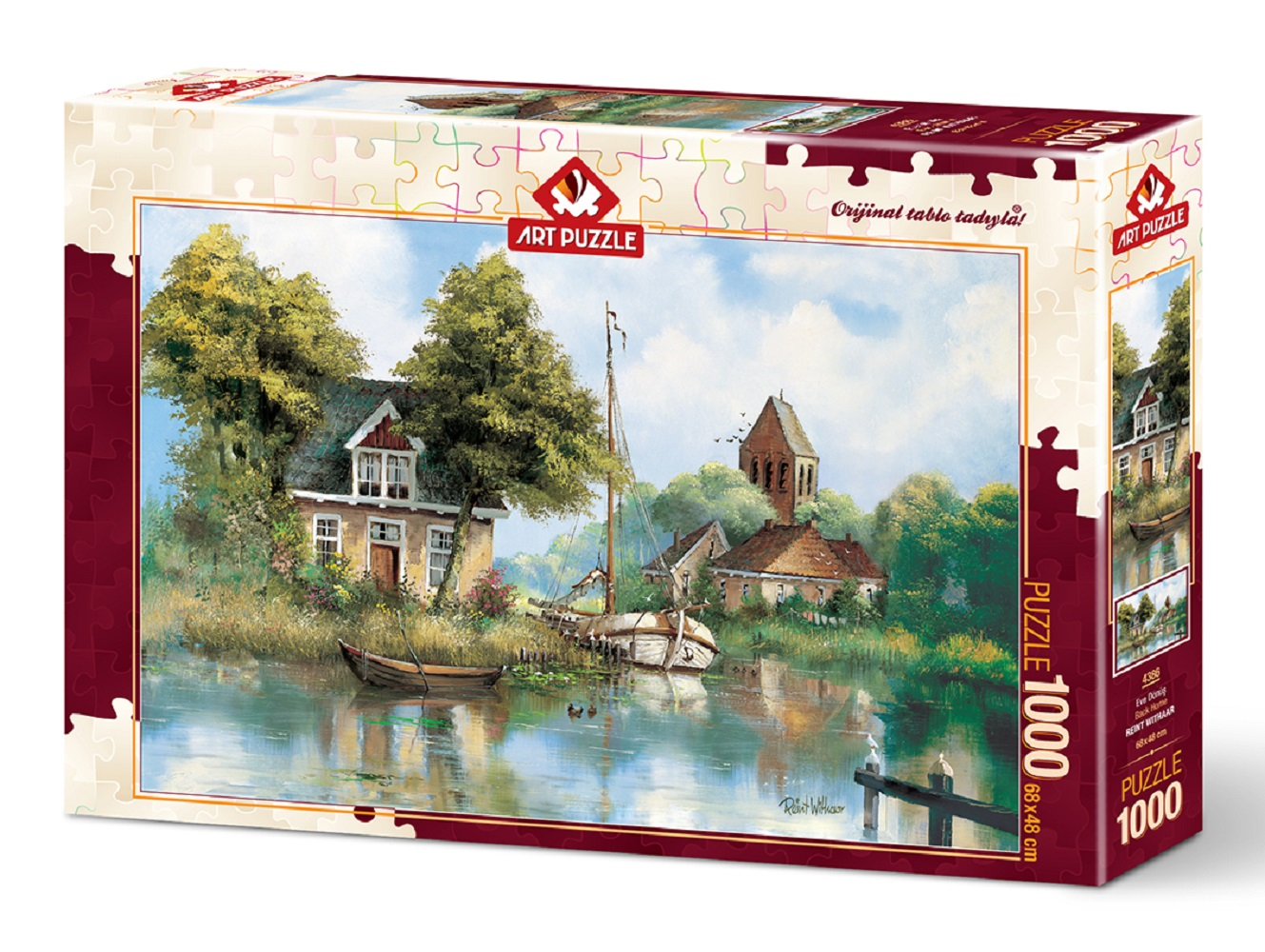 ART PUZZLE Eve Dönüş 4386 1000 Parça Puzzle