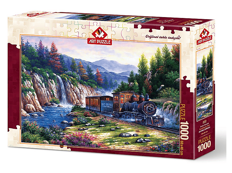 ART PUZZLE Trenle Yolculuk 1000 Parça Puzzle