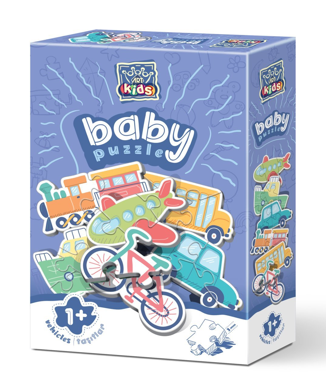 ART PUZZLE Taşıtlar Baby Puzzle