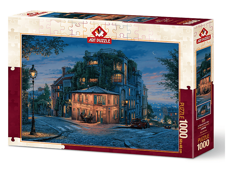 ART PUZZLE Pembe Ev 1000 Parça Puzzle